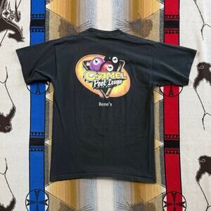 Vintage 90s Camel Pook League Pocket T-Shirt Size XL Double Sided Single Stitch